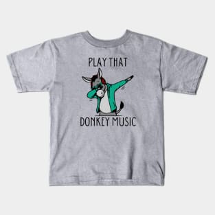 Play That Donkey Music Kids T-Shirt